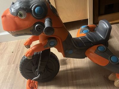 Dinosaur toddler electric toy tricycle