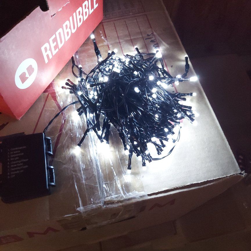 4 strands 200 LED Fairy String Lights Battery Operated Multi-Mode