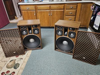MINT Sansui SP-X8000 Stereo Speakers Vintage 1970's