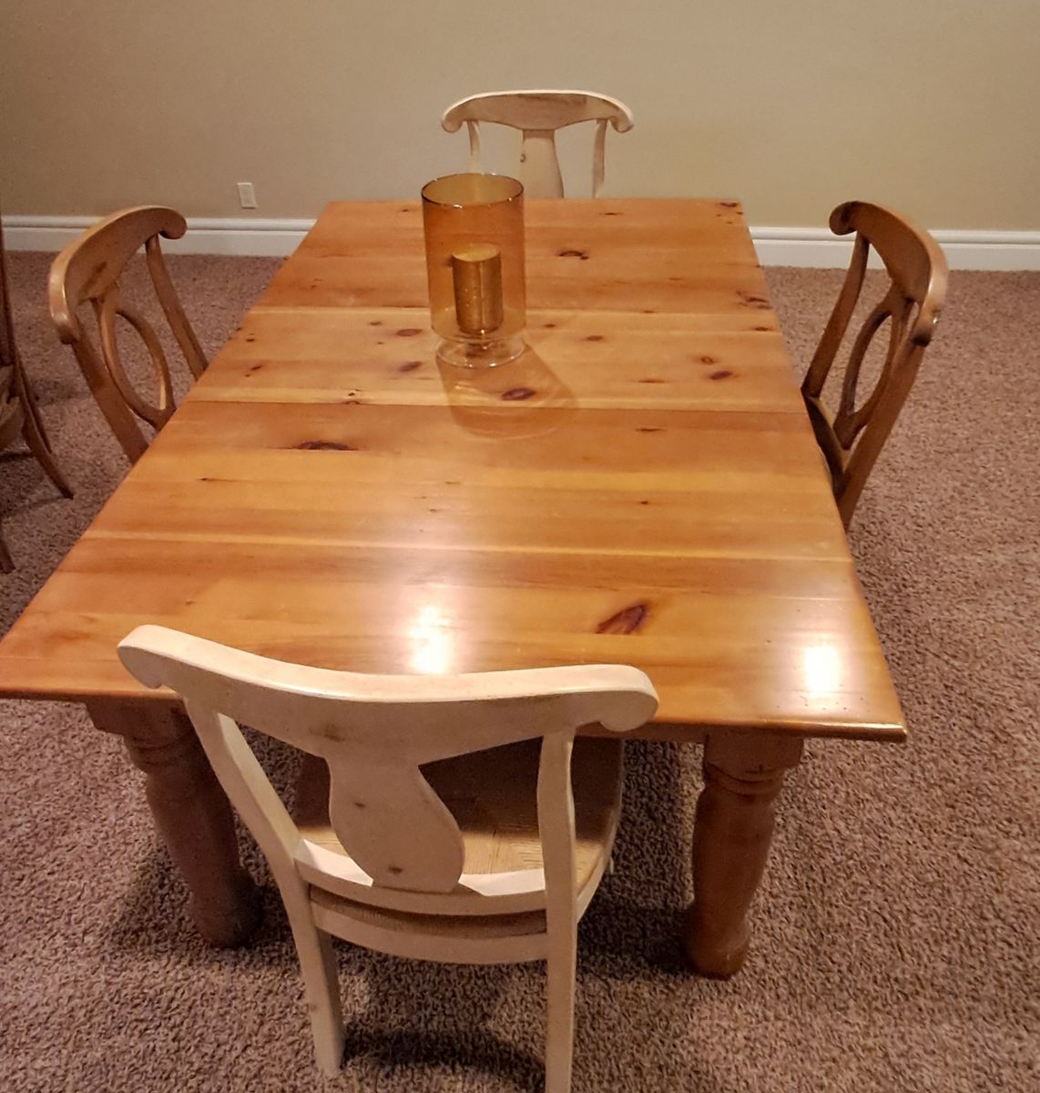 Pottery Barn Farmhouse Table and chairs