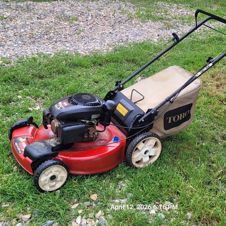 Toro lawn mower self