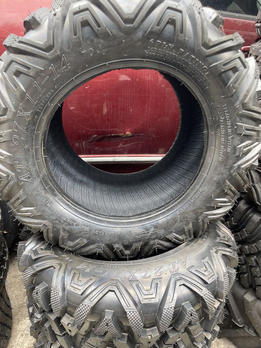 27X11-14 NEW ATV\UTV PAIR OF TIRES