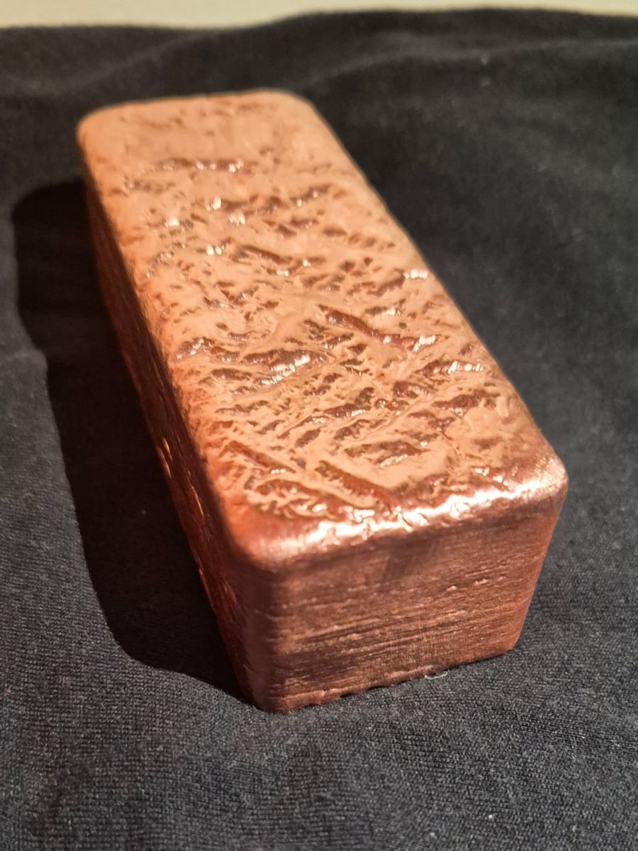 1kg Copper Bars Ingots Bullion