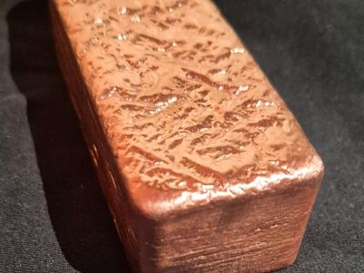 1kg Copper Bars Ingots Bullion