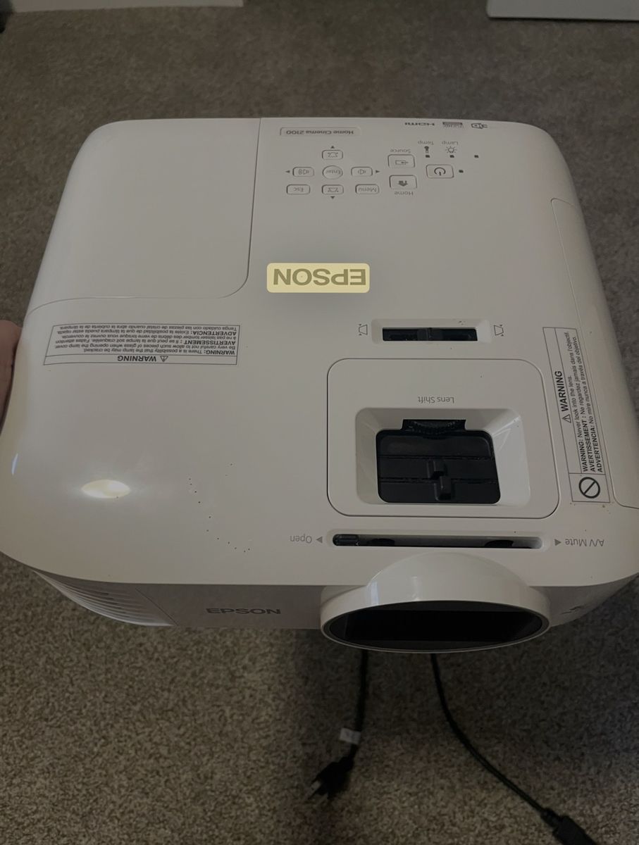 Epson Projector + 110” Diagonal Screen