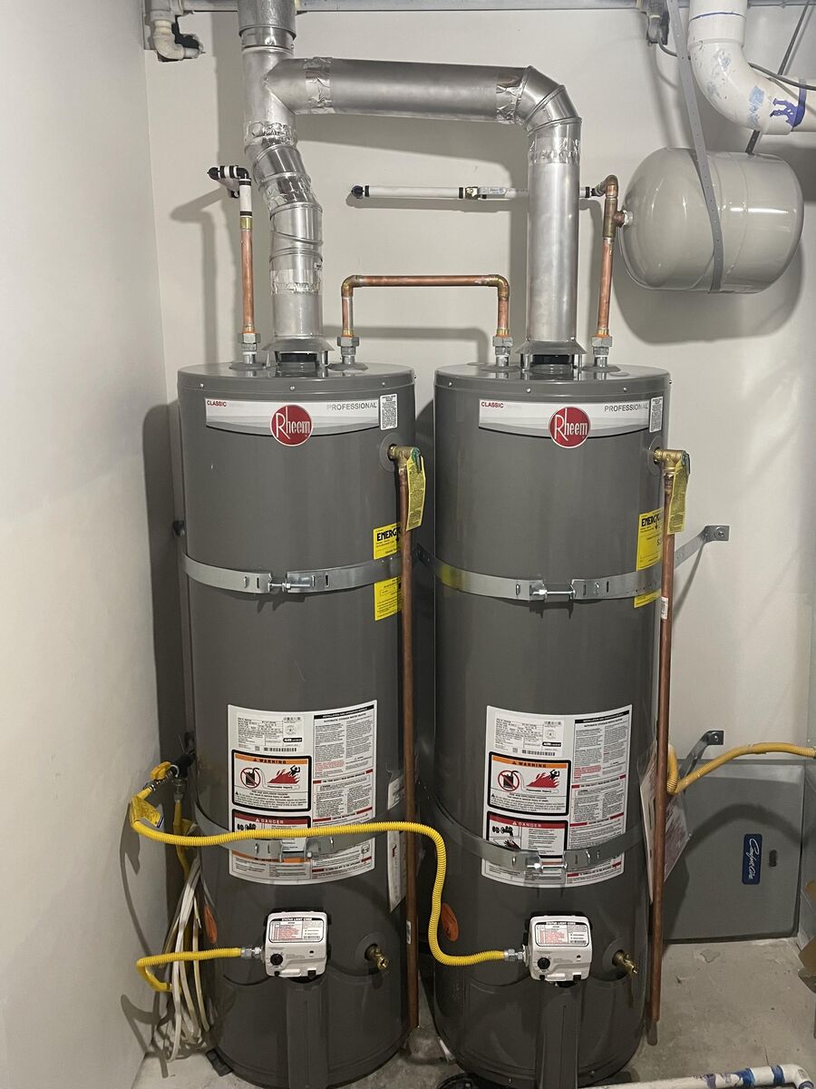 Cheap! Cheap! water heater install