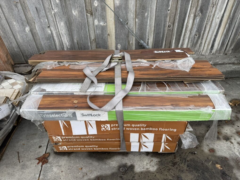 Two Pallets Of Flooring