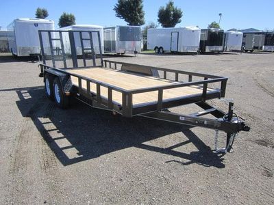 READY TO HAUL: 7x16 Tandem Utility Trailer - Includes Free 40-Point Inspection