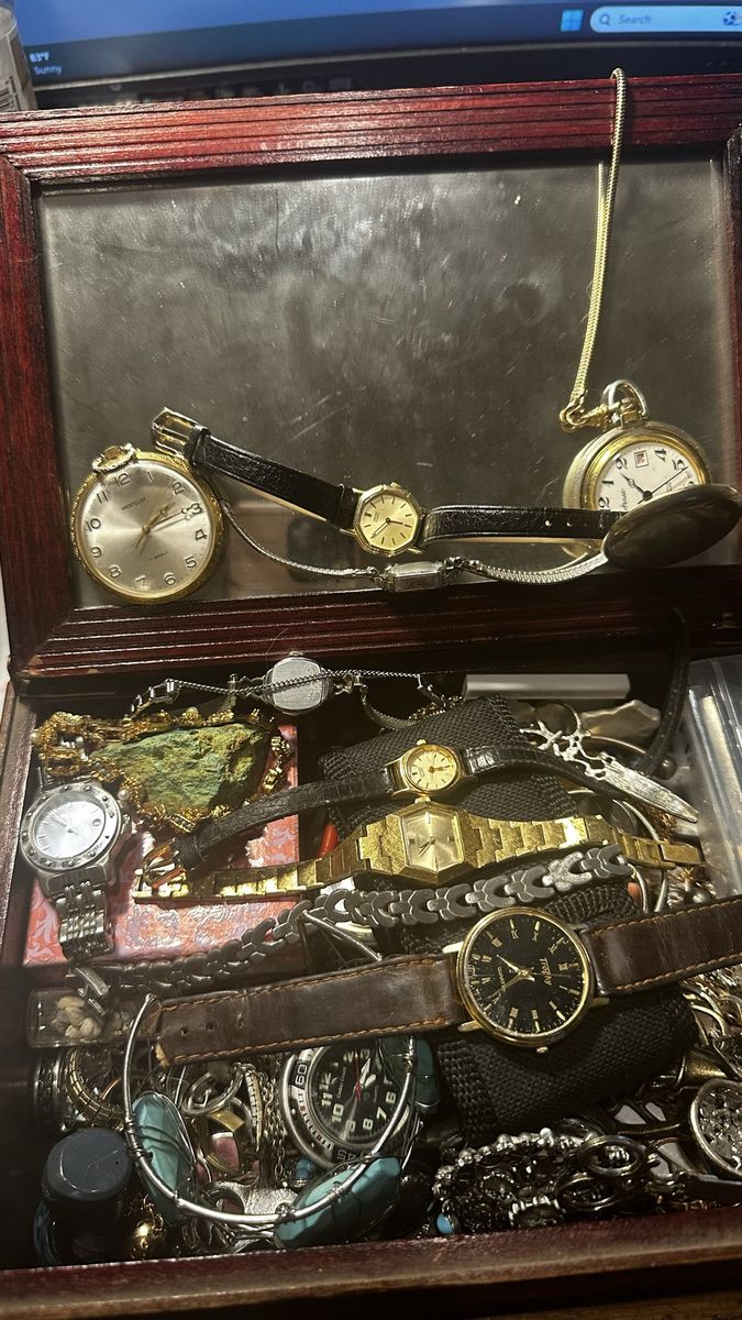 LARGE Lot Vntg/Antique Jewelry, Watches & More .925