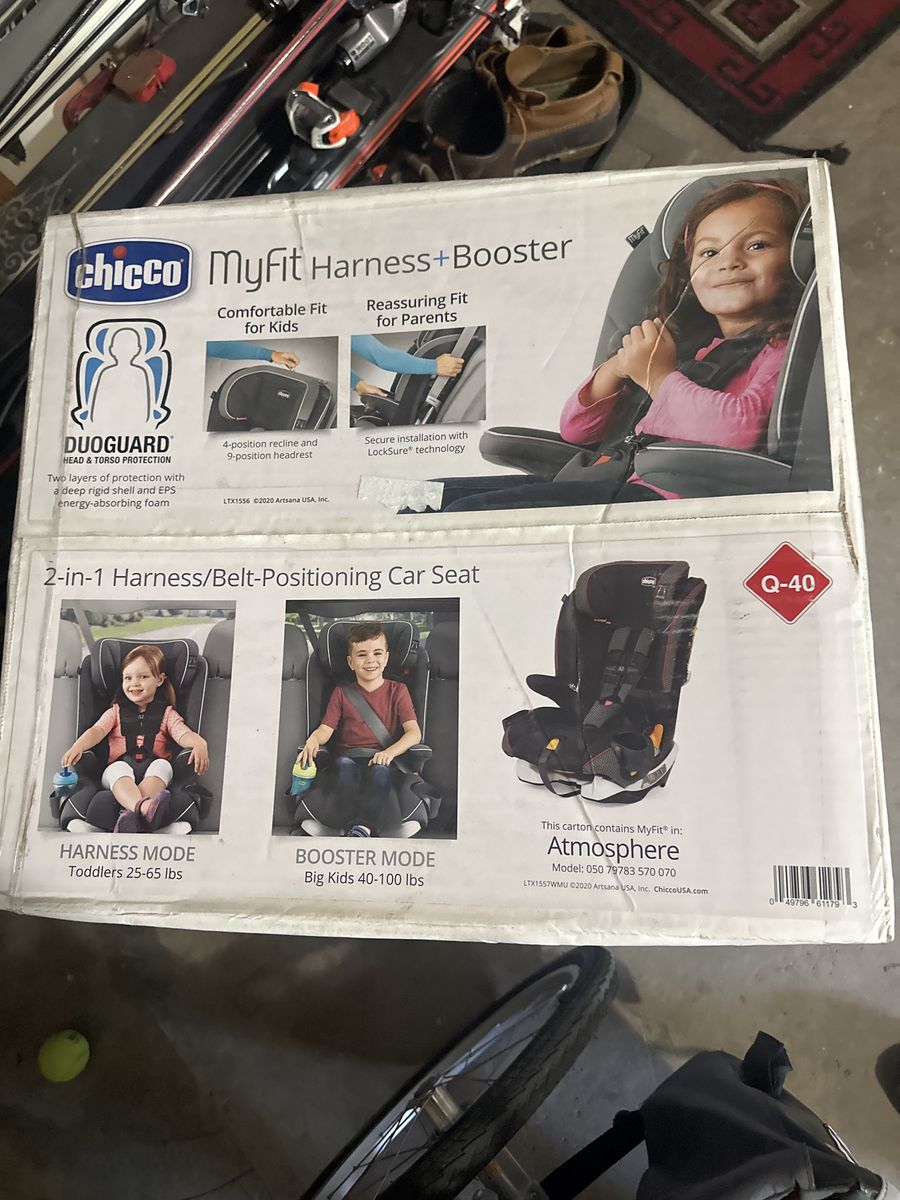 Chico my fit harness +booster