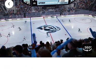 2 Tickets Utah Mammoth Vs Nashville Predators
