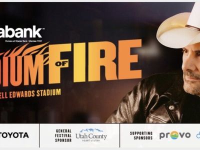 2026 Stadium of Fire Tickets - Brad Paisley - 4 Seats Sec 127, Row 27 - Lavell Edwards Stadium