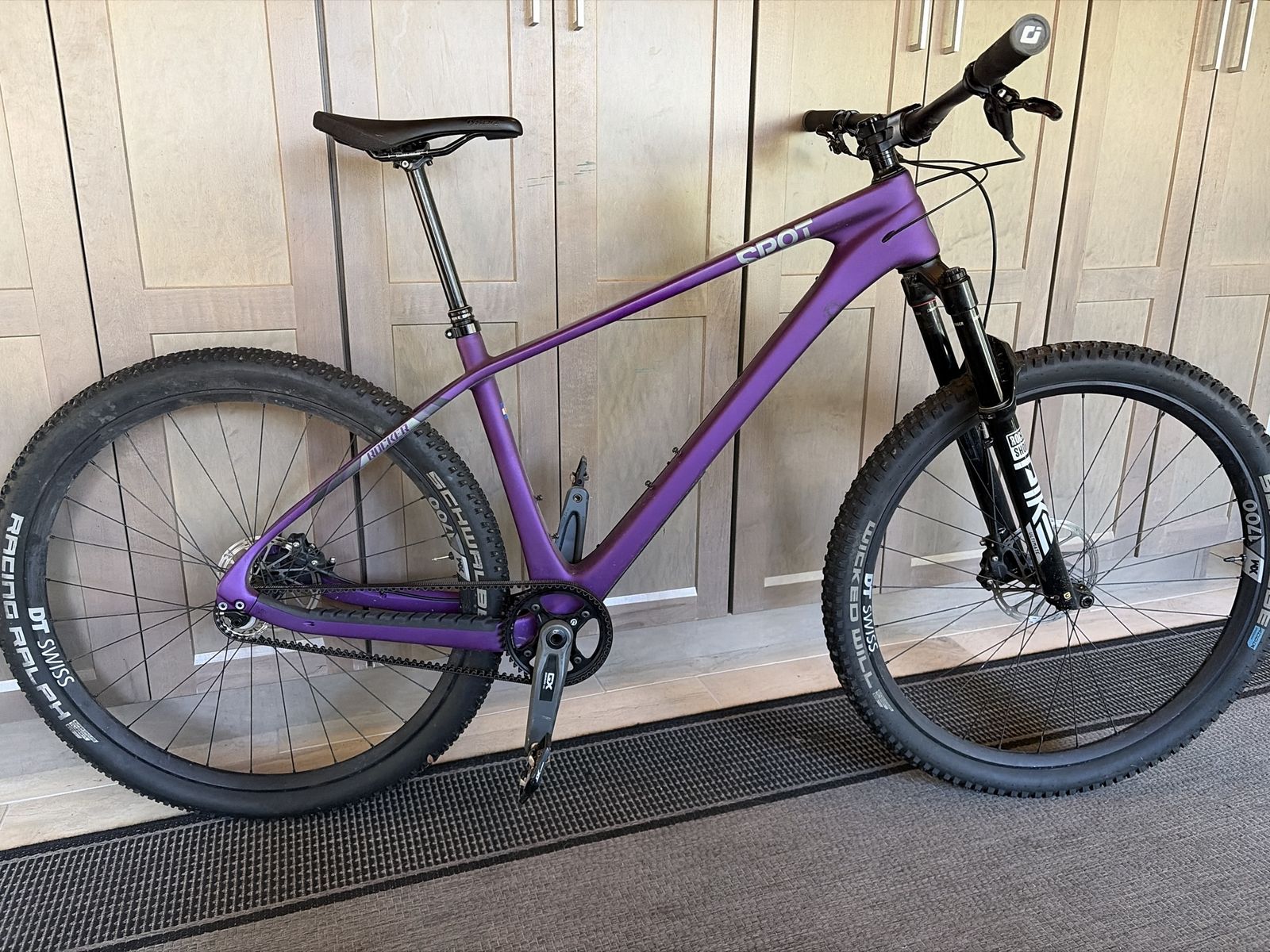 2025 Spot Rocker Carbon Hardtail Mountain Bike - Large - SRAM GX Transmission & Gates Belt Drive