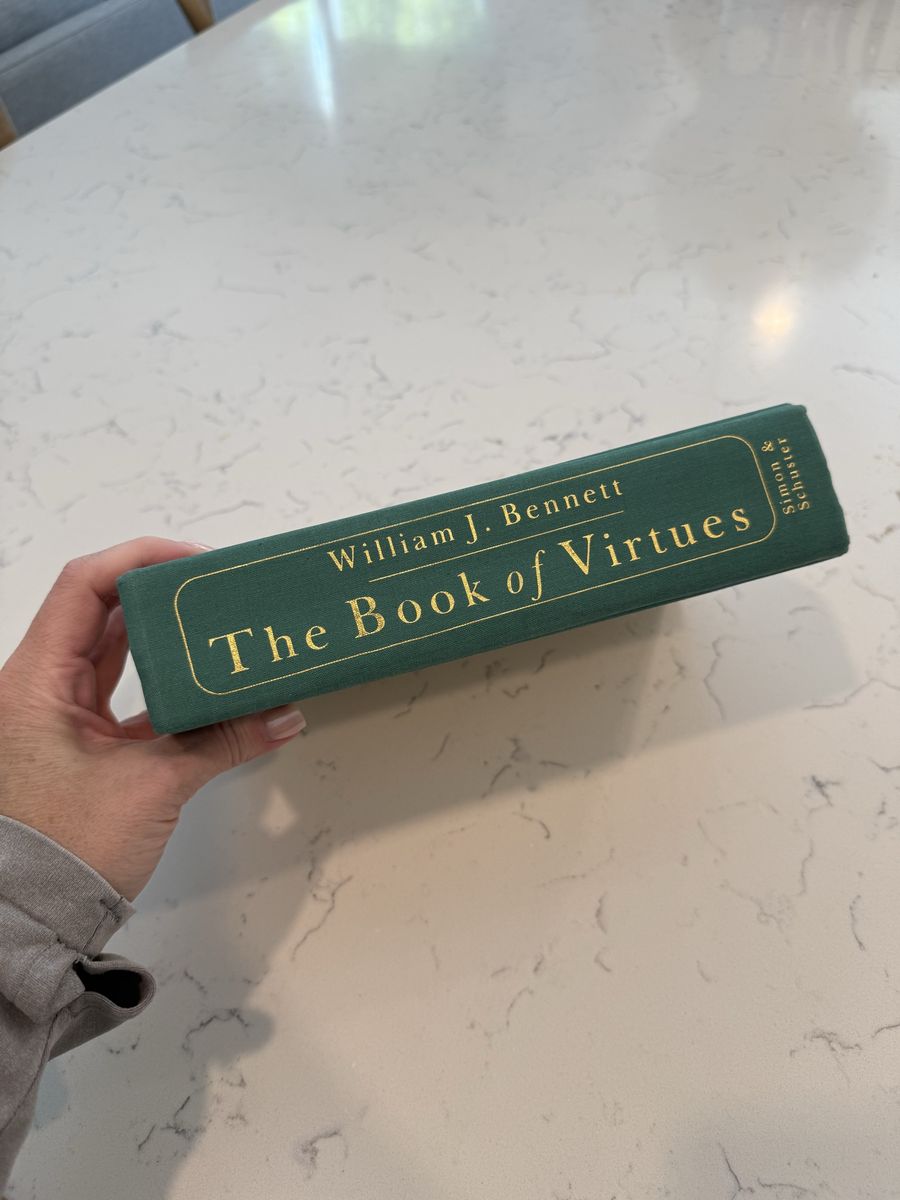 The Book of Virtues by William J. Bennett - Hardcover