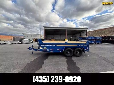 2026 Southland Trailers Blue 7X14 14K Dump with So