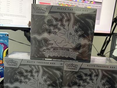 Pokémon TCG Mega Evolution Pitch Black Elite Trainer Box - Factory Sealed
