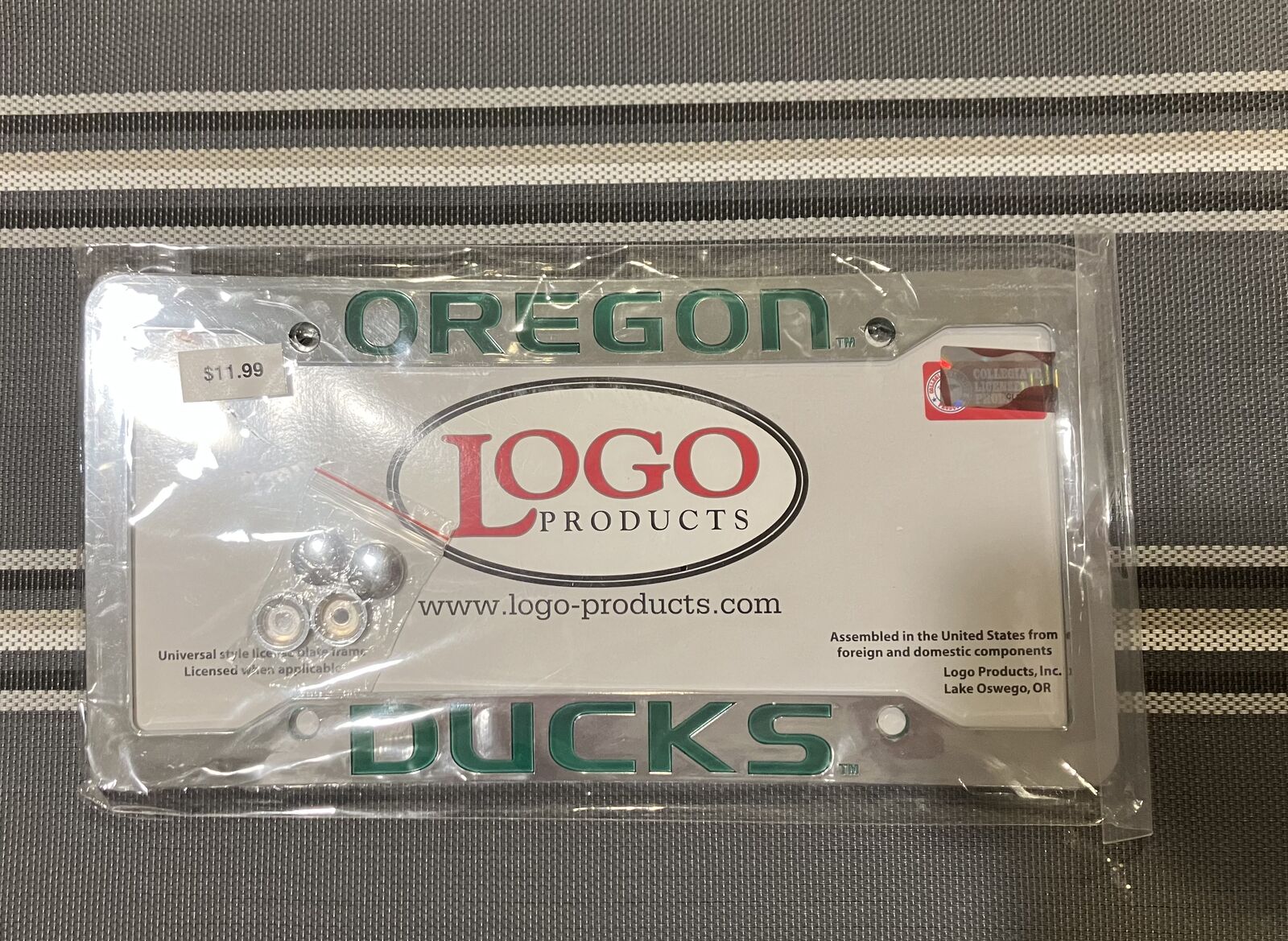 Oregon Ducks License Plate Frame