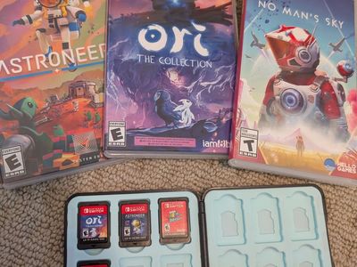 Nintendo Switch 1 (2nd Gen) Bundle - controller & games