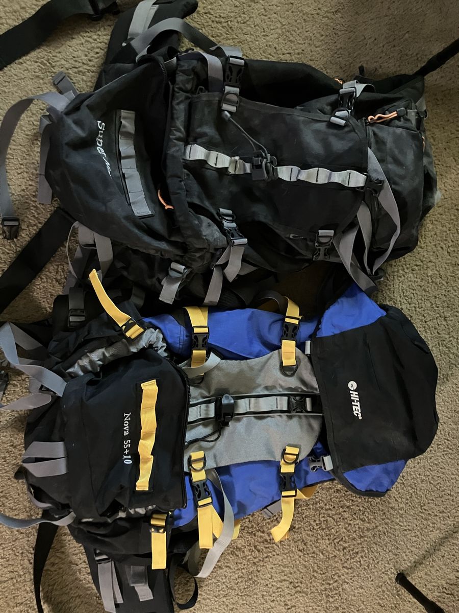 Hiking/Backpacking packs