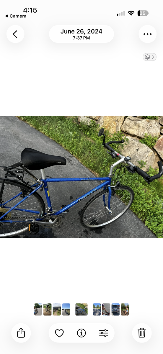 Bianchi boardwalk men’s bike