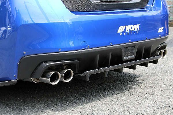Chargespeed Carbon Fiber Rear Diffuser 2015-2021 Subaru WRX STI WRXSTI Charge Speed BCSI15-CS9735RUPC-CF