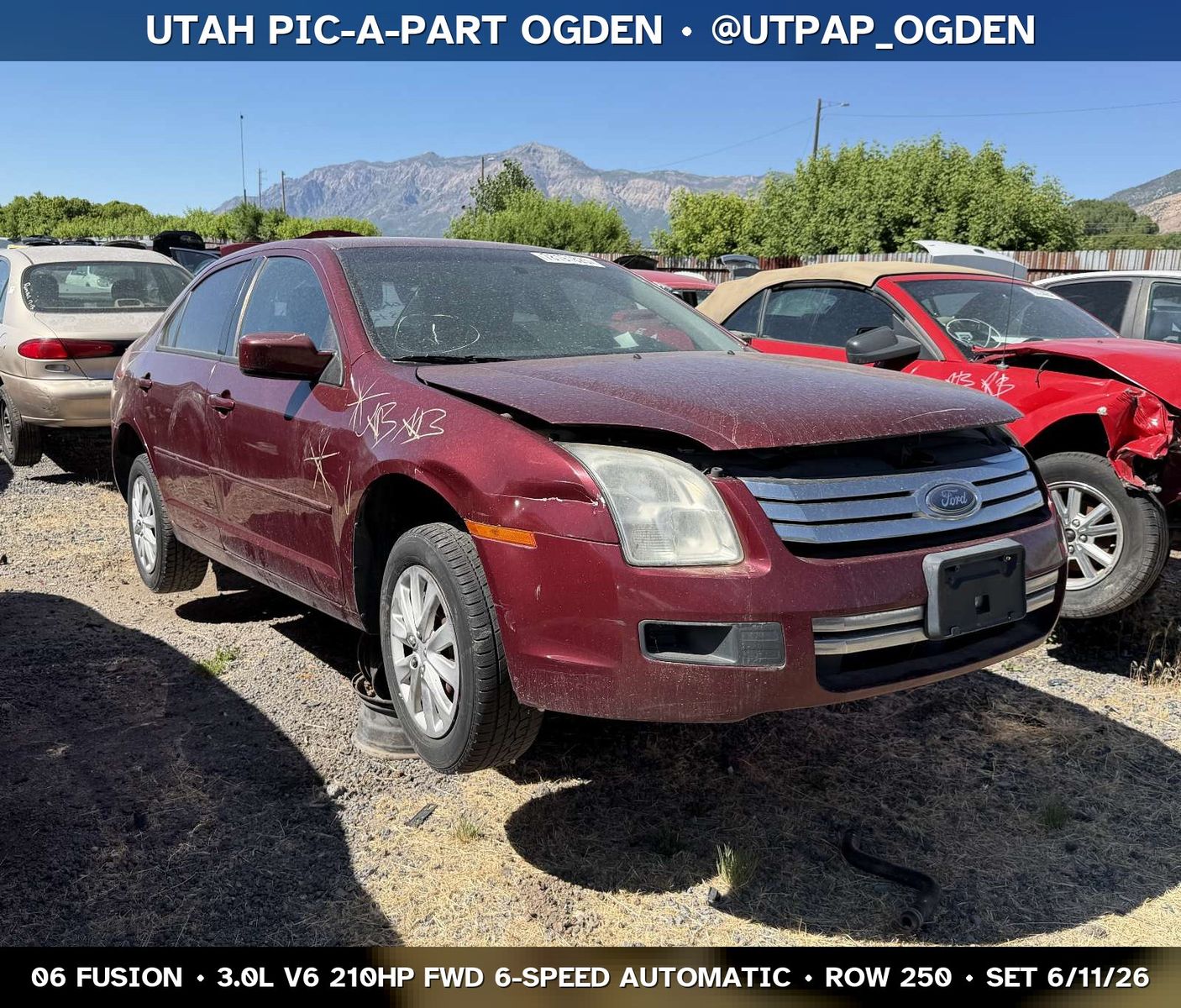 2006 Ford Fusion Parts - UTPAP Ogden