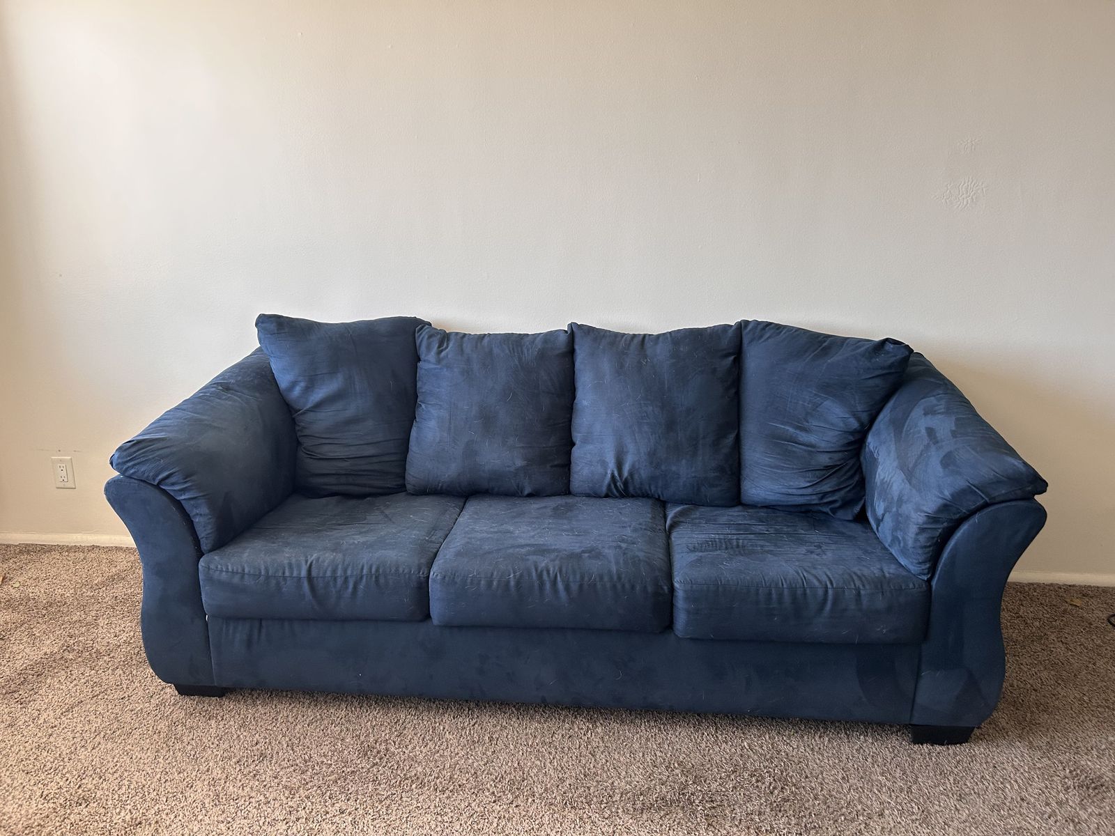FREE if you move it Blue Couch