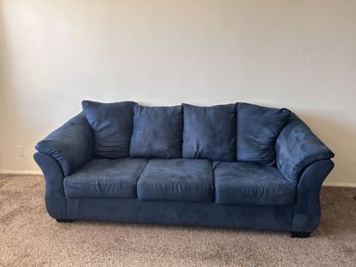 FREE if you move it Blue Couch