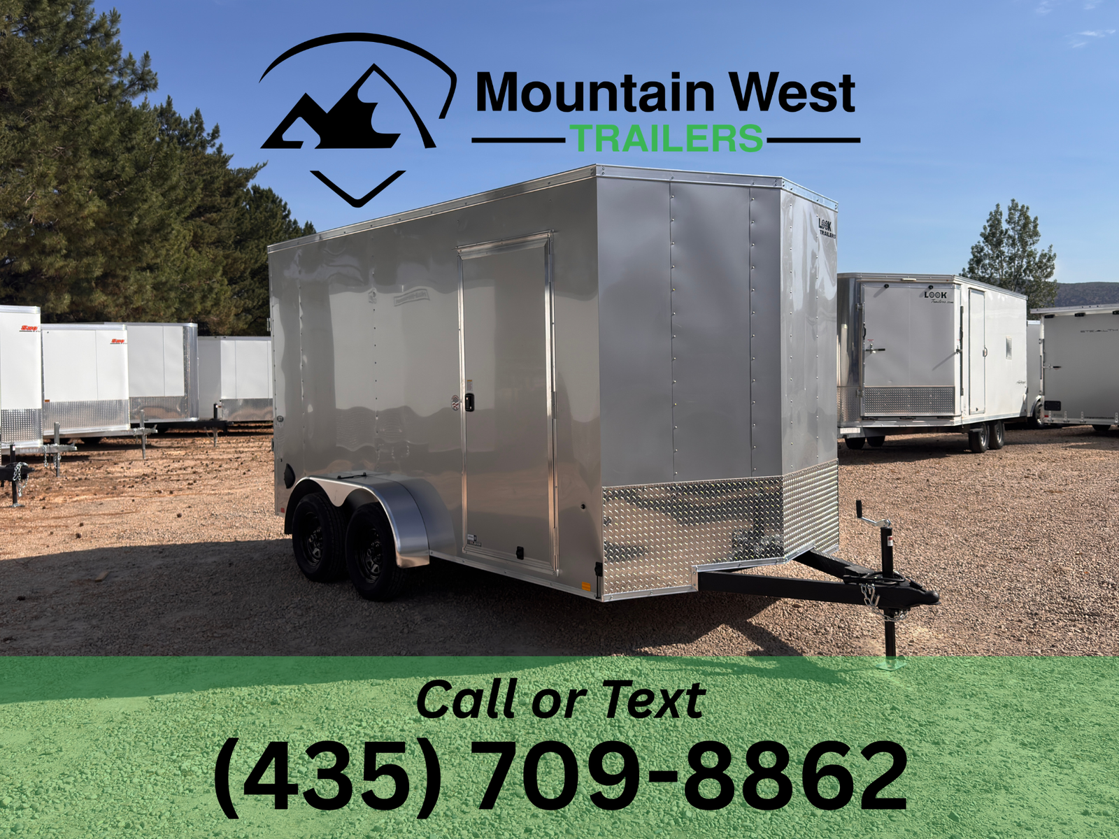2026 Look ST DLX 7X14 Enclosed Cargo Trailer