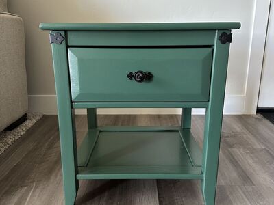 Wood Nightstand