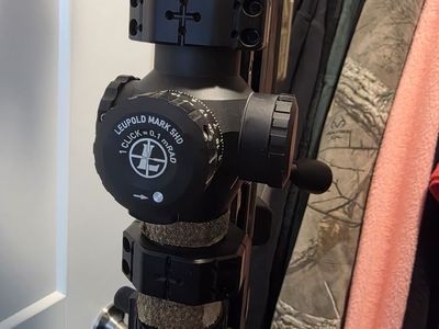 Leupold mark 5 5-25×56 mil reticle in warn mount