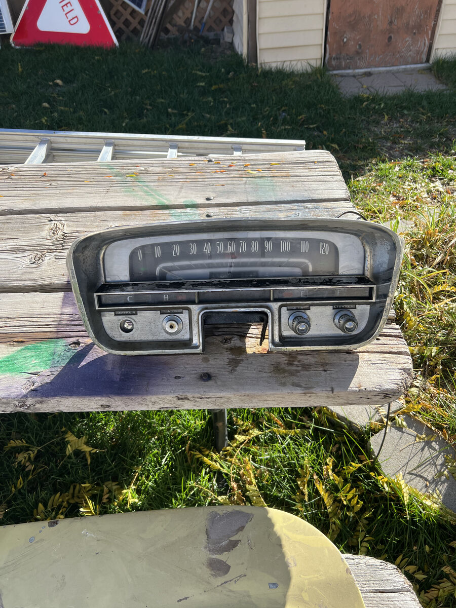 PRICE DROP Mid-50s Cadillac Gauge Cluster – Perfect for Restorations & Collectors!