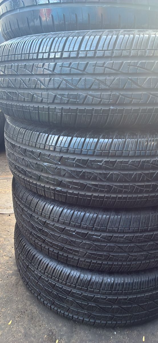 Set of 4 Used SUV/Truck Tires in Good Condition p245-70-17 90% tread left  free installation valance