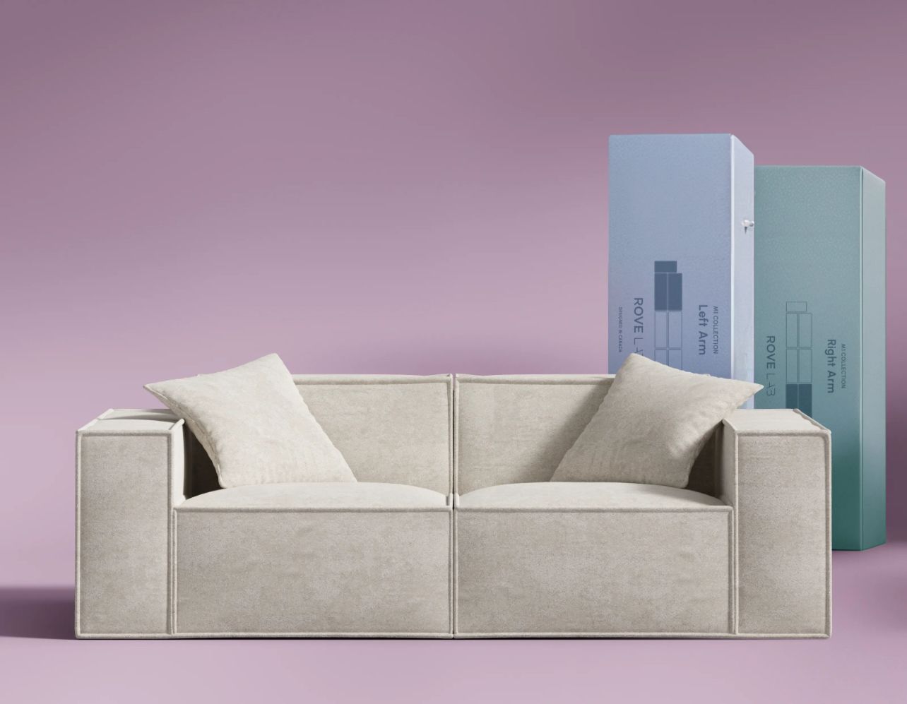 Loveseat Sofa Couch - Rove Labs M1 Sofa Loveseat