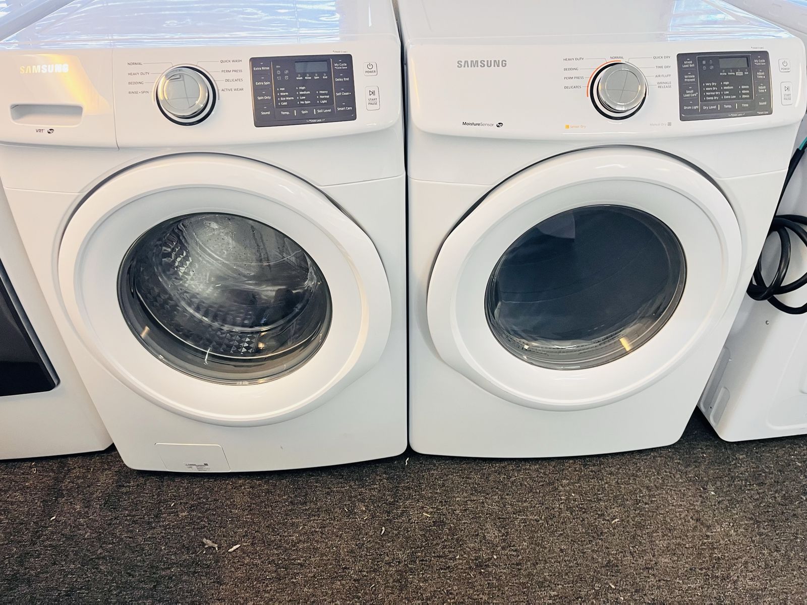 Samsung washer and dryer set