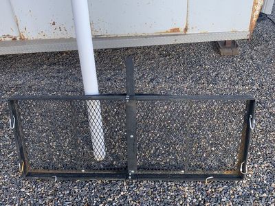 Storage rack with 2” reciever