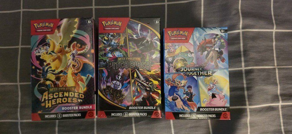 Pokemon Trading Card Game Booster Bundle Sealed Boxes Assorted