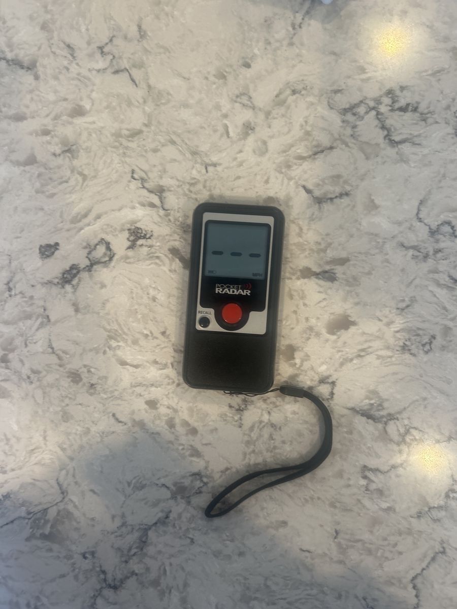 Pocket Radar Personal Speed Radar Gun - Baseball, Softball, Tennis, Training