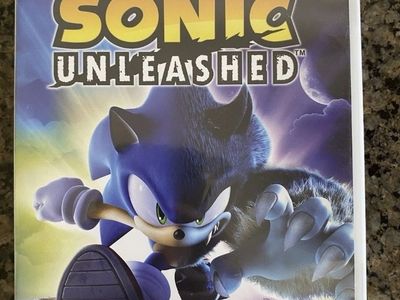 SEGA Sonic Unleashed w/ Manual - Nintendo Wii, E10+, NTSC-U/C (2008)