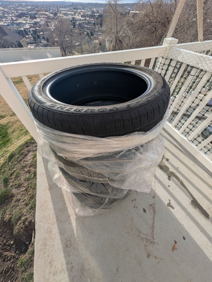 *Flawless* 4 Tire Set - Goodyear Eagle Touring 235/45R18 98V XL (Take-Offs)