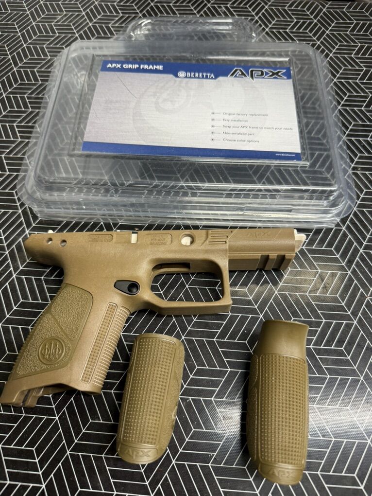 Beretta APX Grip Frame - FDE - New