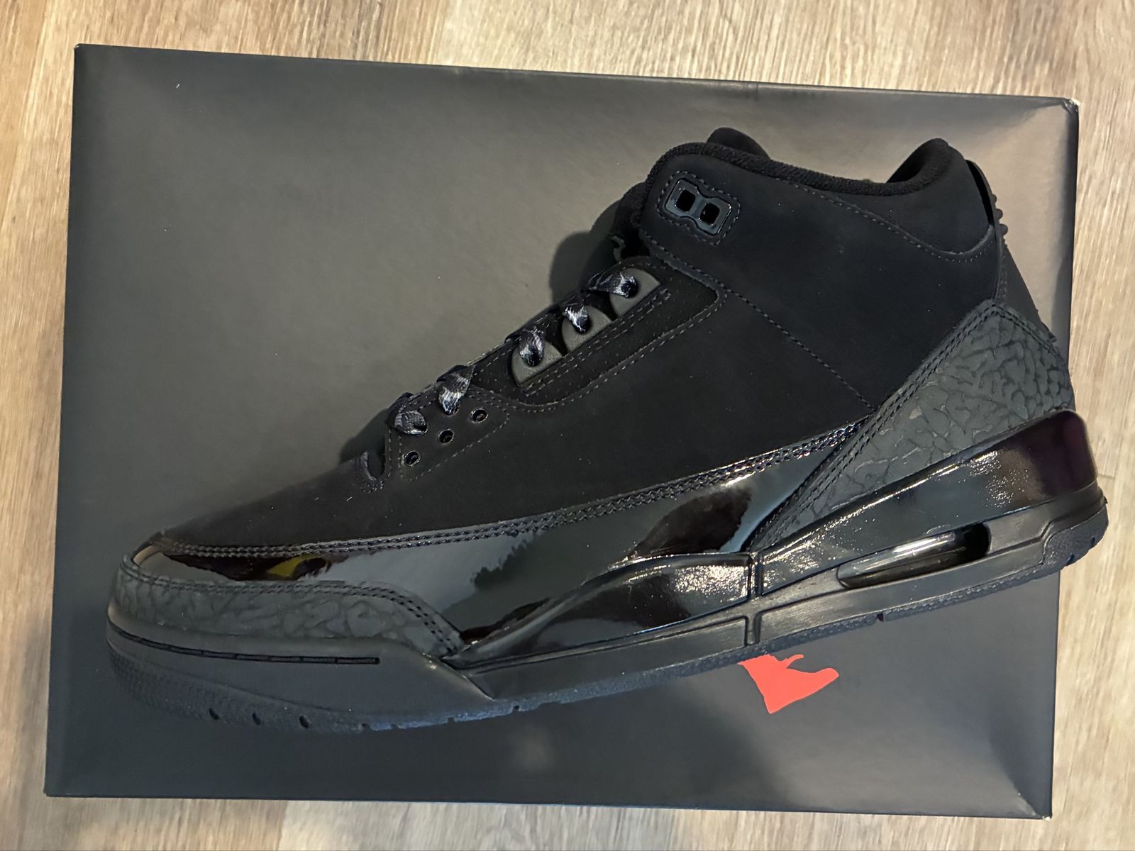 Jordan 3 Black Cat Size 11.5