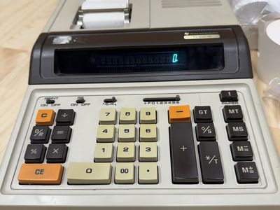 Vintage Texas Instrument Printing Calculator