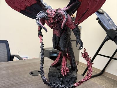 21” Tall Lord of the Rings Balrog Model Red&Black