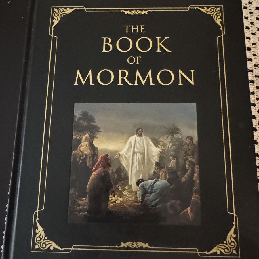 Book of Mormon hardcover with illustrations
