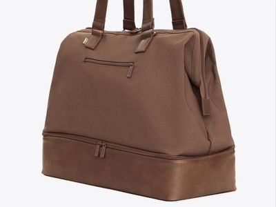 BÉIS The Weekender Bag in Maple - Travel Tote with Shoe Compartment - Brand New in Box!