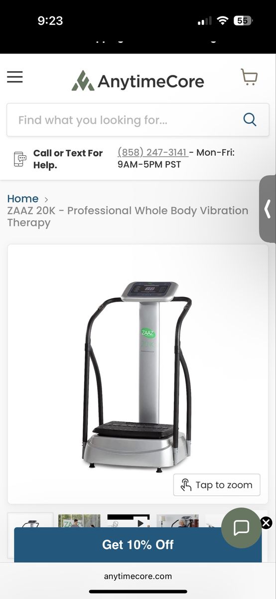Zaaz 20k Professional Whole Body Vibration Machine