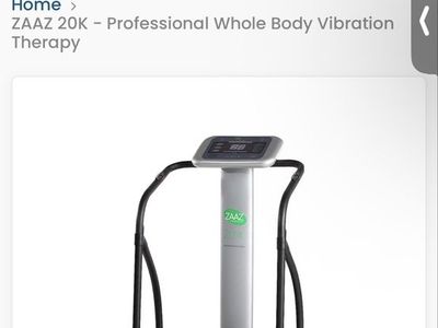 Zaaz 20k Professional Whole Body Vibration Machine