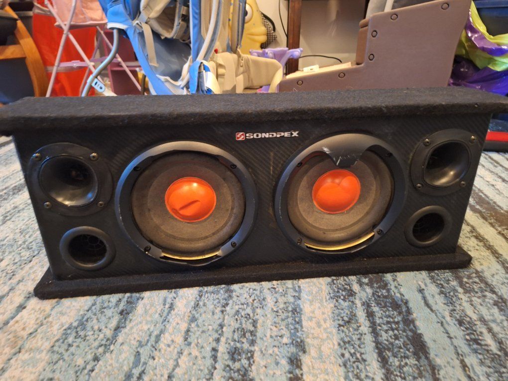 Sondpex Audio BB14065 6.5" Enclosed Stereo Speaker Box 400W MAX Output