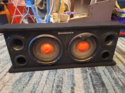 Sondpex Audio BB14065 6.5" Enclosed Stereo Speaker Box 400W MAX Output